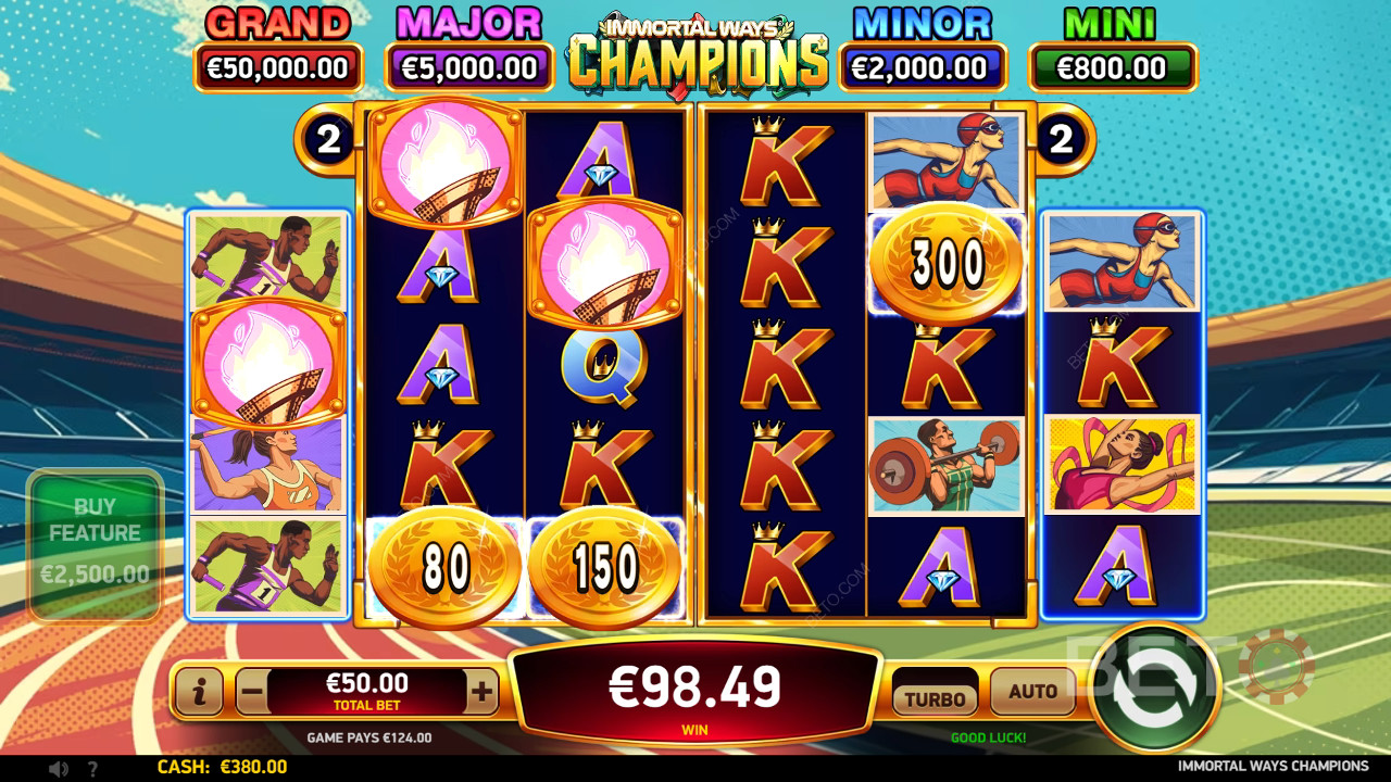 Immortal Ways Champions Recenze podle BETO Slots