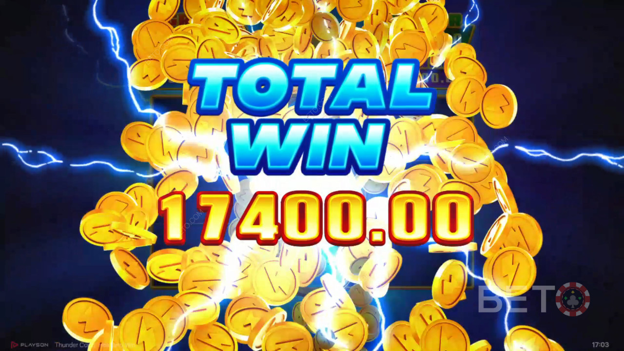 Vyhrajte 5 150x svou sázku v online automatu Thunder Coins!