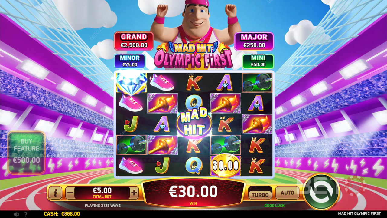 Mad Hit Olympic První recenze od BETO Slots