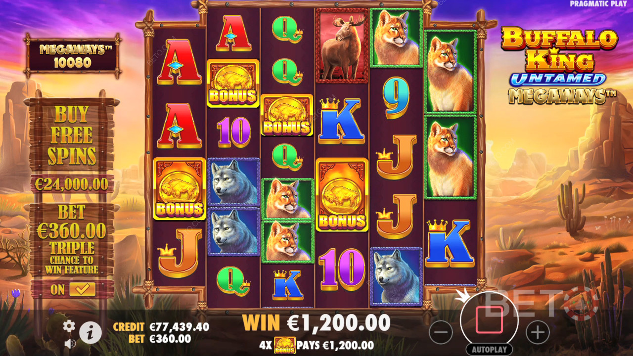 Buffalo King Nezkrotné Megaways Recenze podle BETO Slots