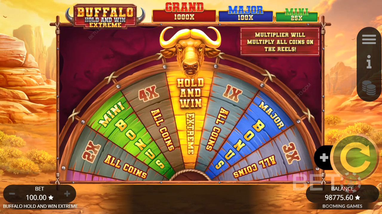 Buffalo Hold and Win Extreme Hrát Zdarma