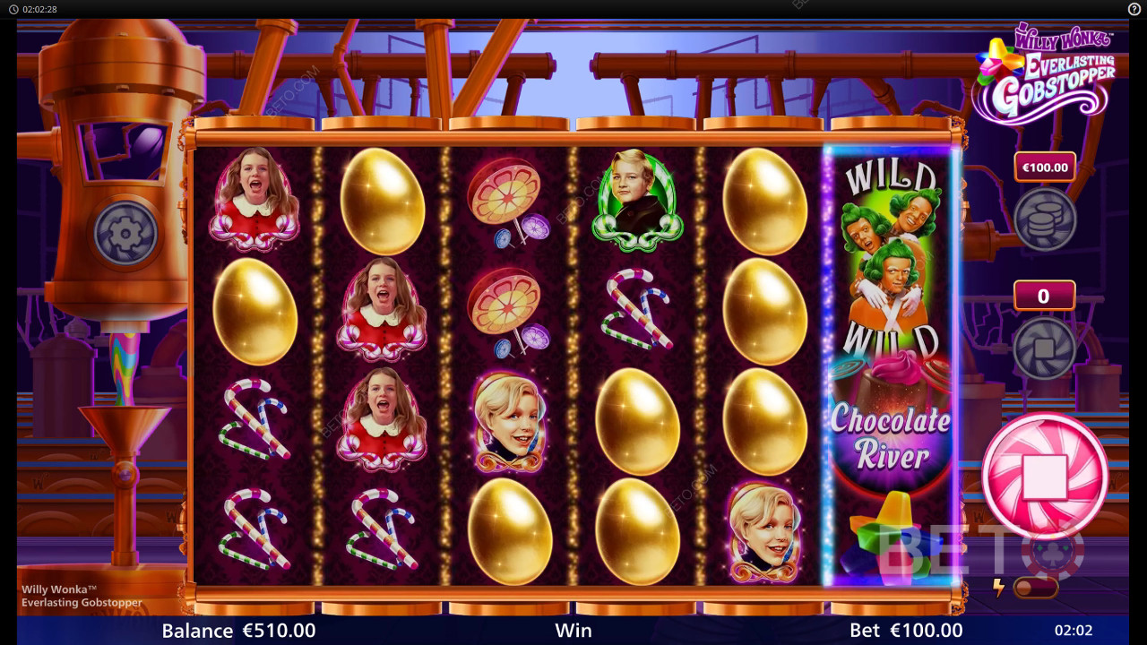 Willy Wonka Everlasting Gobstopper Recenze podle BETO Slots
