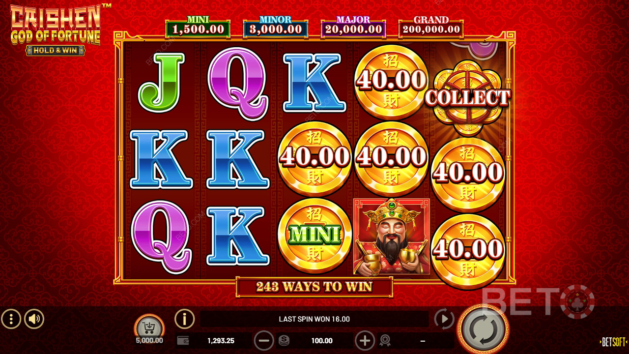 Caishen God of Fortune Hrát Zdarma