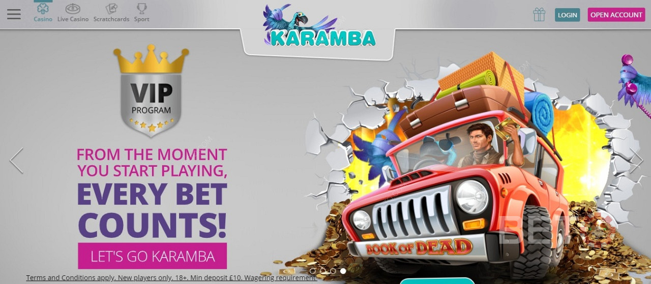 Staňte se VIP členem Karamba