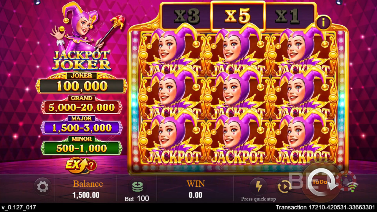 Jackpot Joker Recenze podle BETO Slots