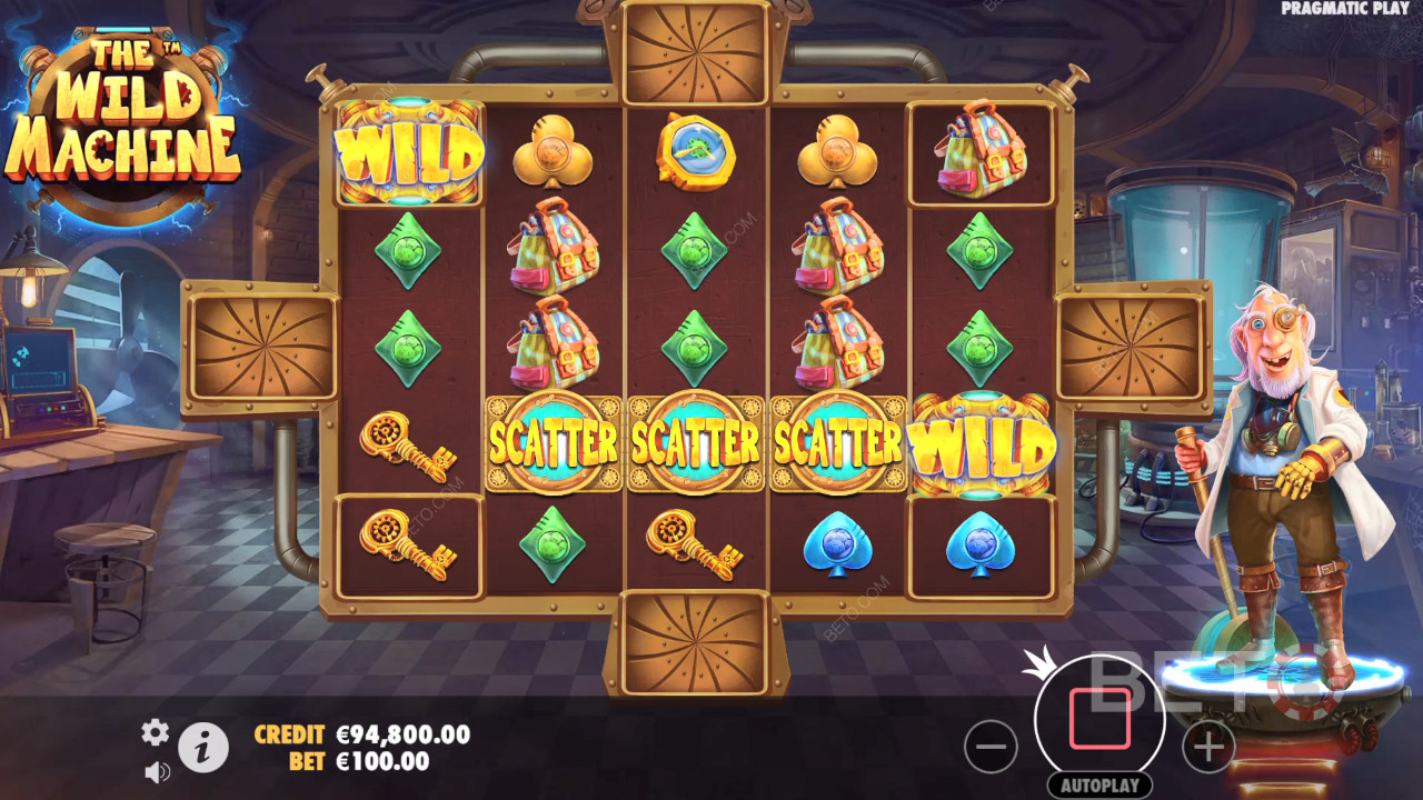 Recenze Wild Machine od BETO Slots