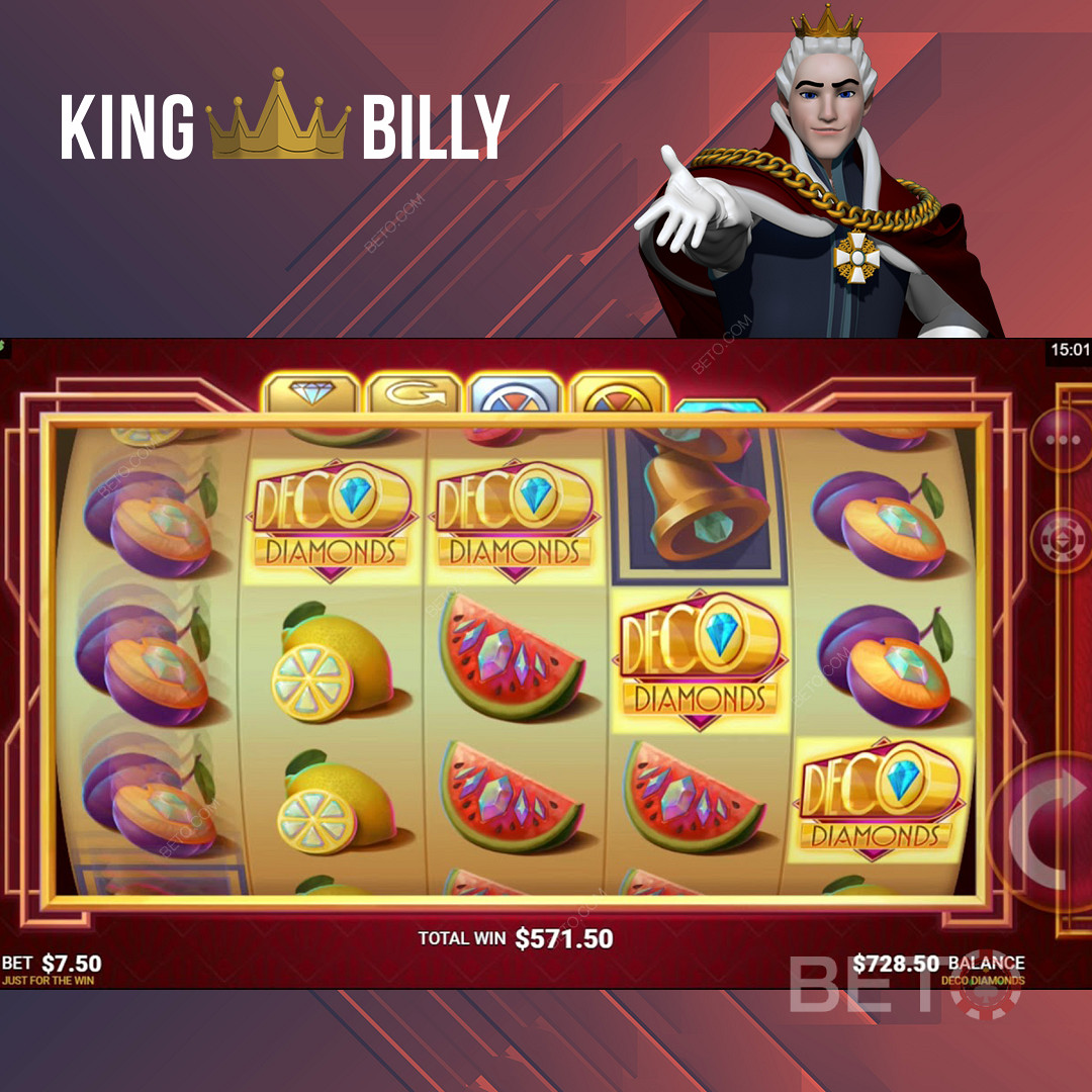 Hrát vzrušující sloty na King Billy Online Casino