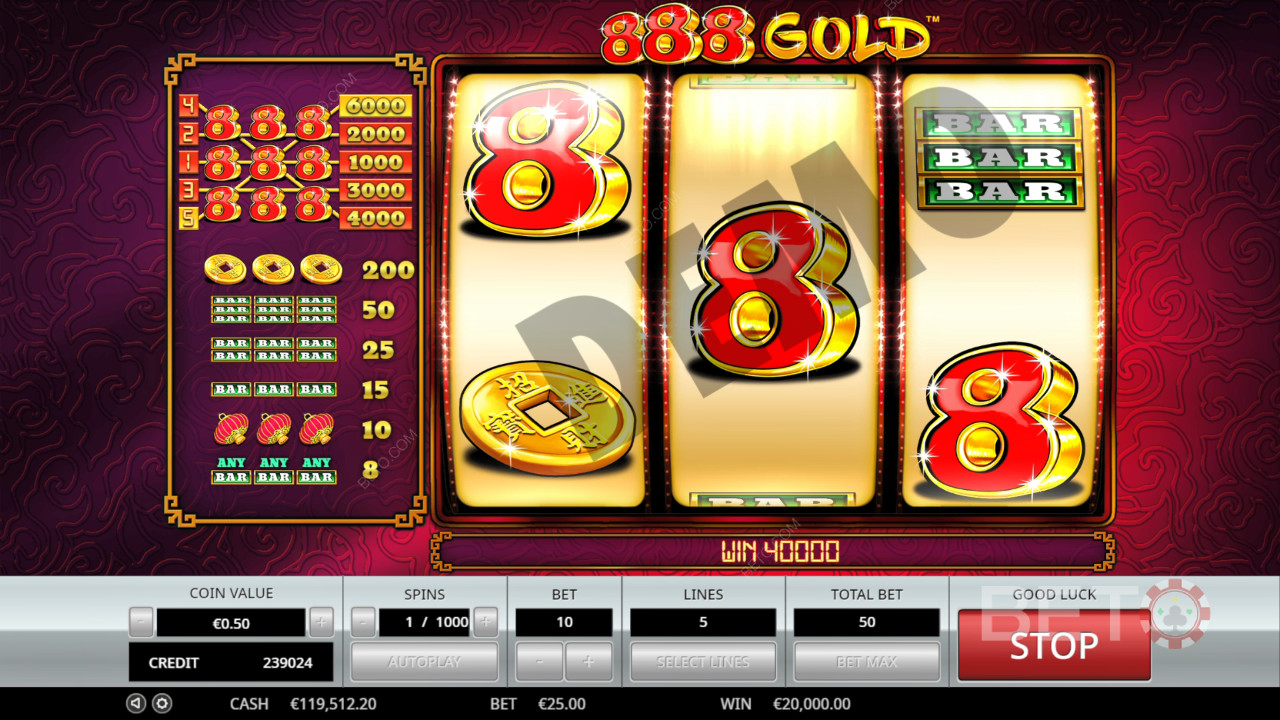 888 Gold Recenze podle BETO Slots