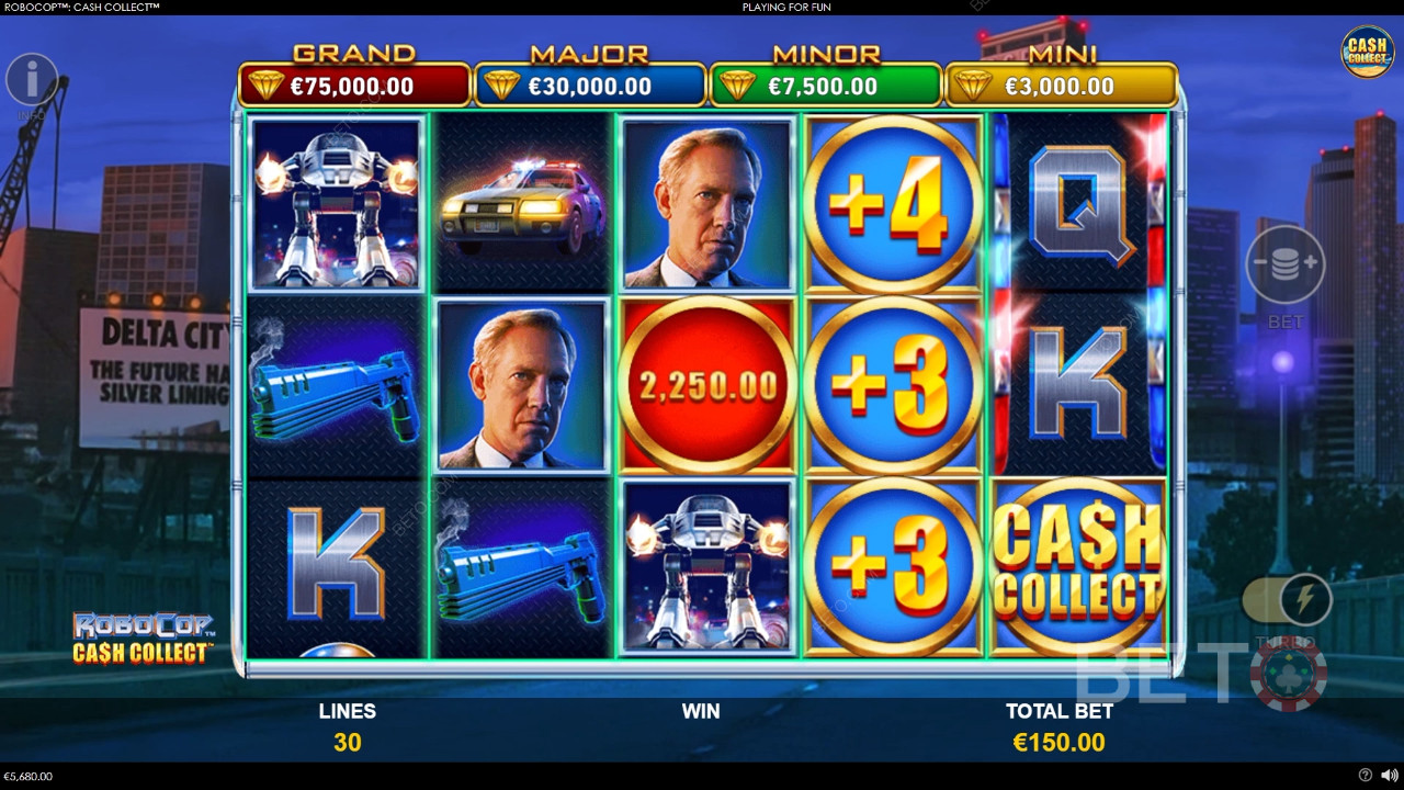 RoboCop: Cash Collect Recenze podle BETO Slots
