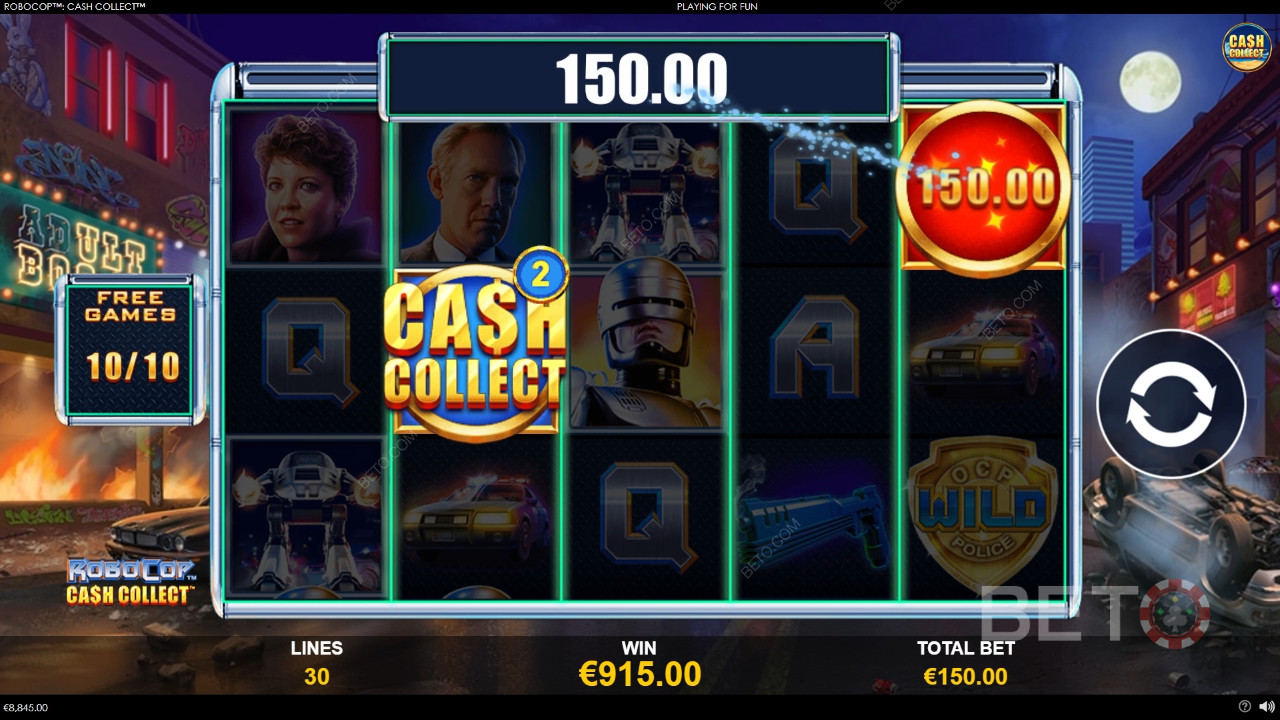 Stojí RoboCop: Cash Collect Online Slot za to?