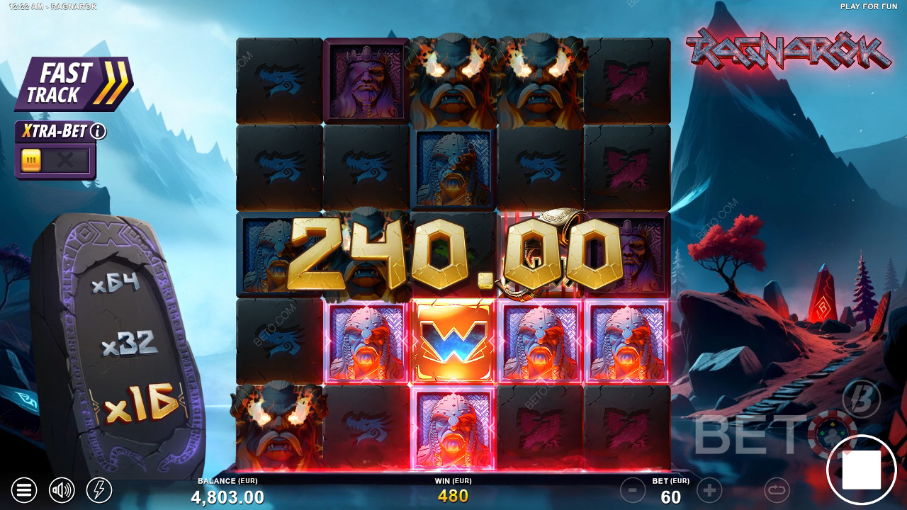 Vyhrajte 10 000x svou sázku v online automatu Ragnarok!