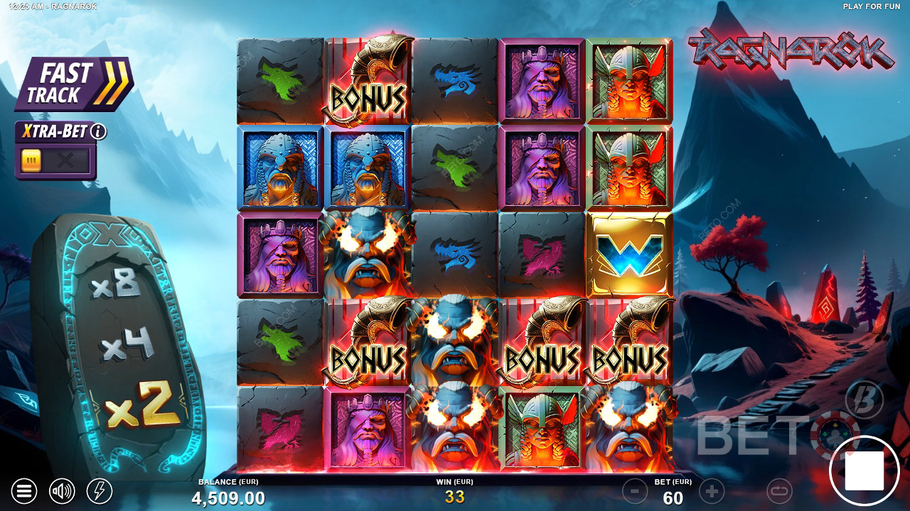 Vysvětlení bonusových funkcí ve hře Ragnarok by Slotmill