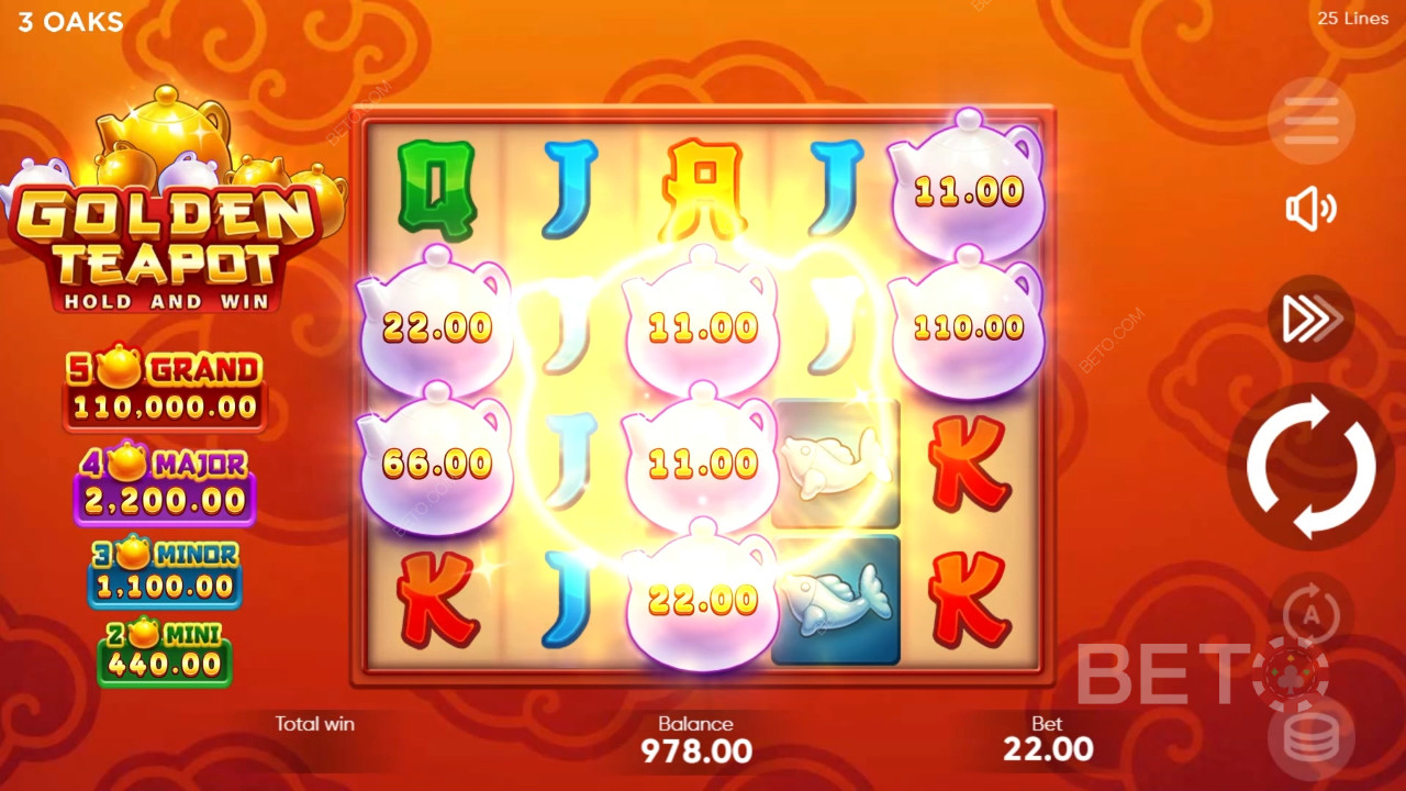 Golden Teapot Recenze podle BETO Slots