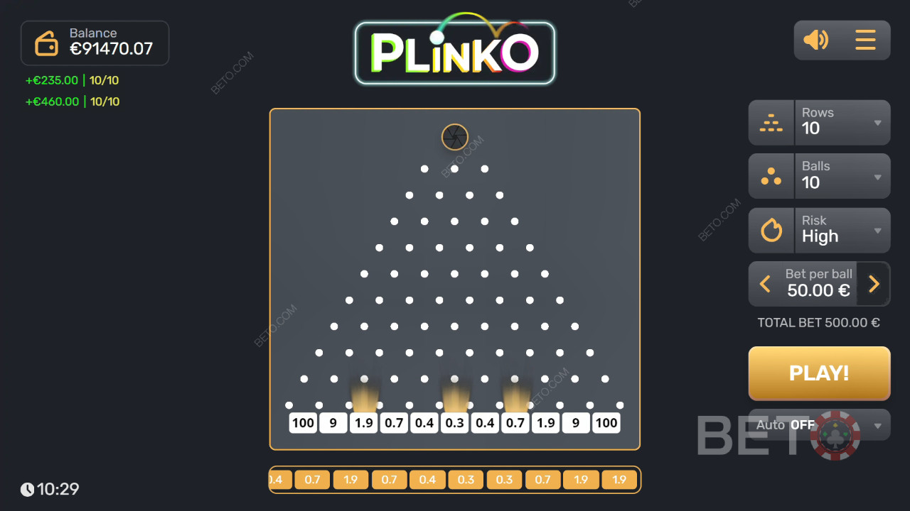 Plinko Slot - Náš verdikt