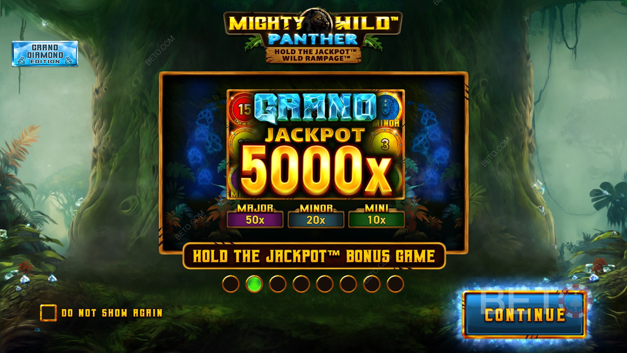 Vysvětlení bonusových funkcí ve hře Mighty Wild: Panther Grand Diamond Edition by Wazdan