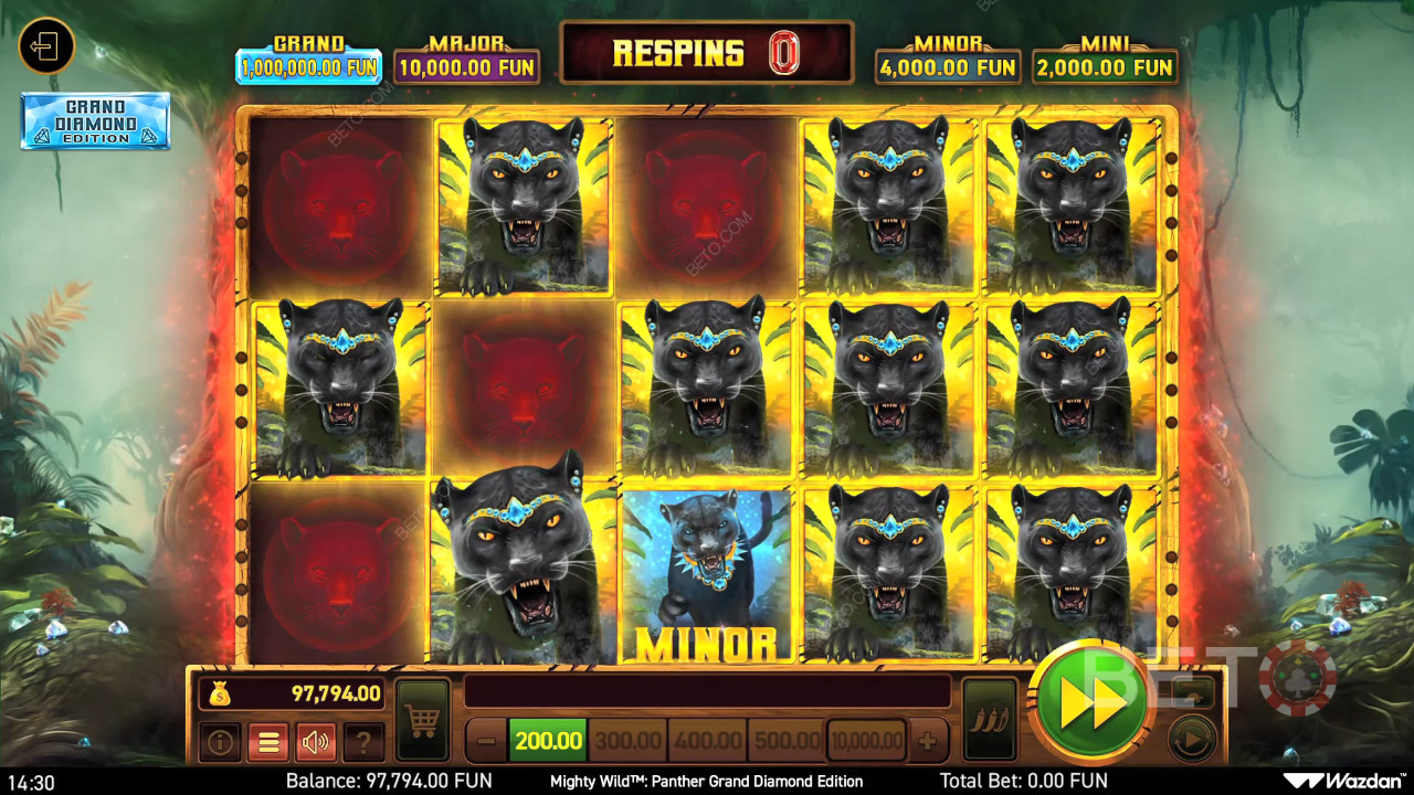 Mighty Wild: Panther Grand Diamond Edition Recenze podle BETO Slots