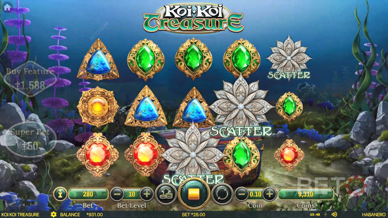 Koi Koi Treasure Hrát Zdarma