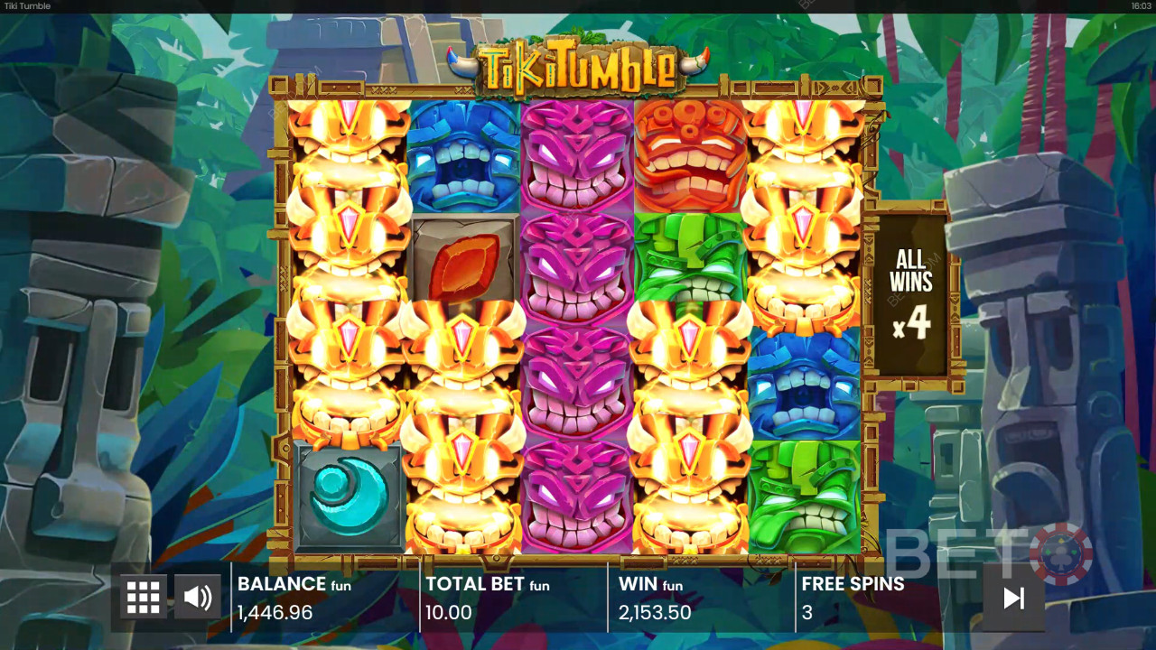 Tiki Tumble  Hrát Zdarma