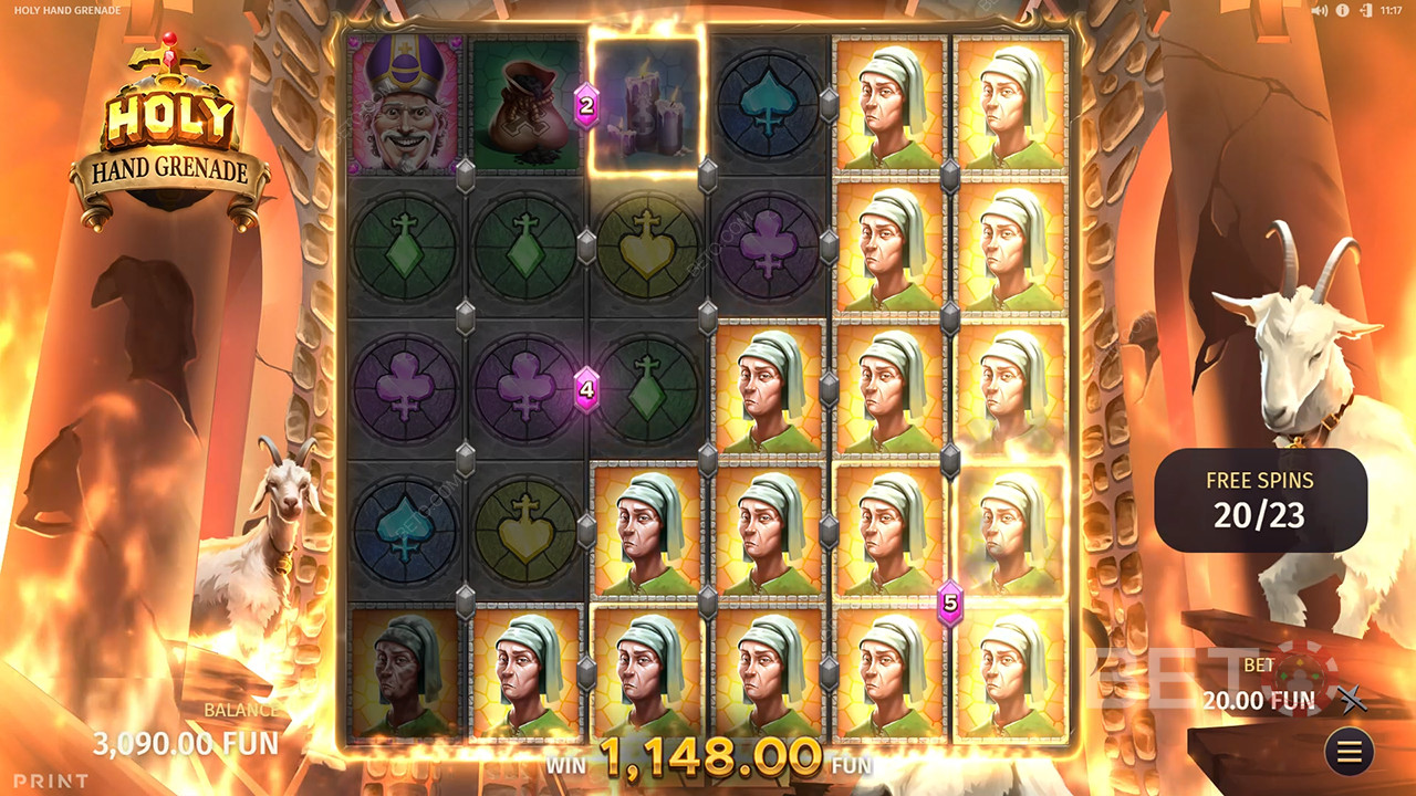 Svatý ruční granát Recenze podle BETO Slots