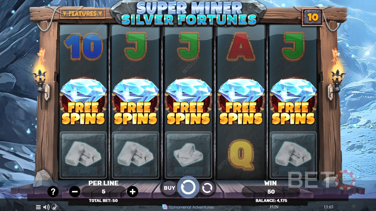 Super Miner Silver Fortunes Hrát Zdarma