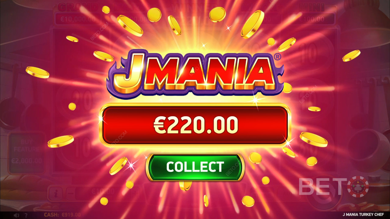 Vyhrajte 3 910x svou sázku ve slotu J Mania Turkey Chef!