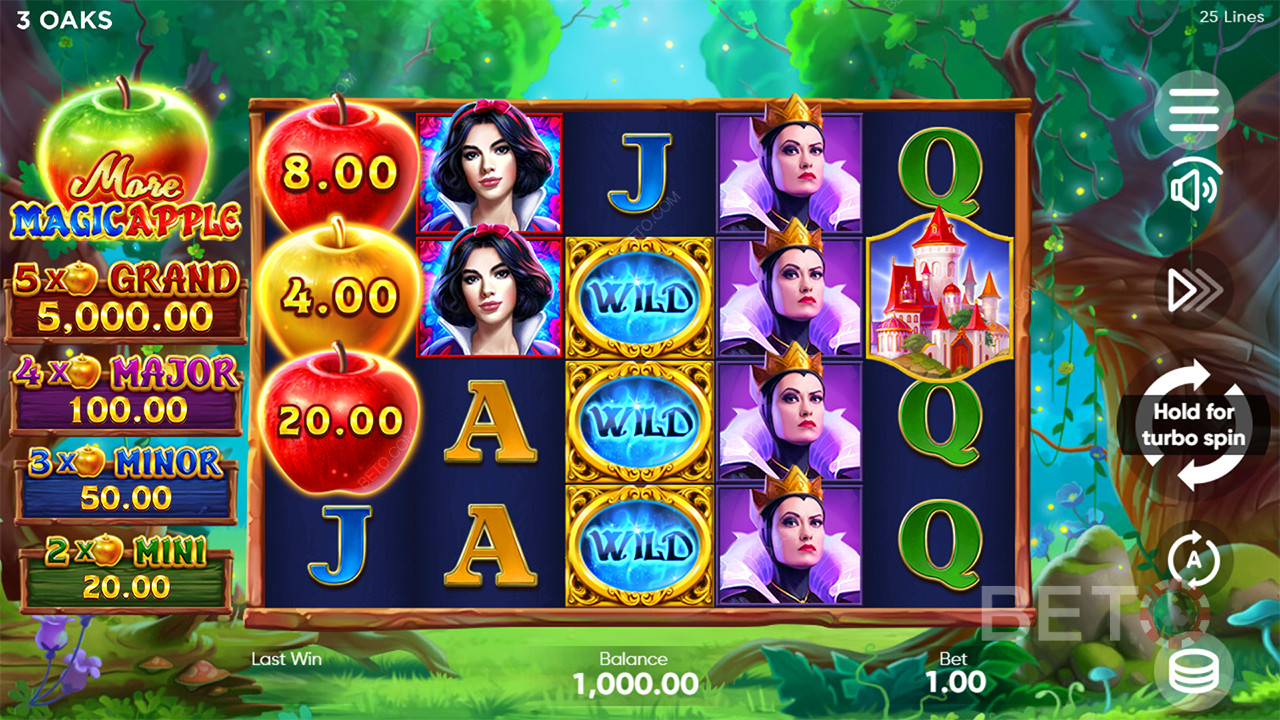 Jak hrát hru More Magic Apple od společnosti 3 Oaks Gaming