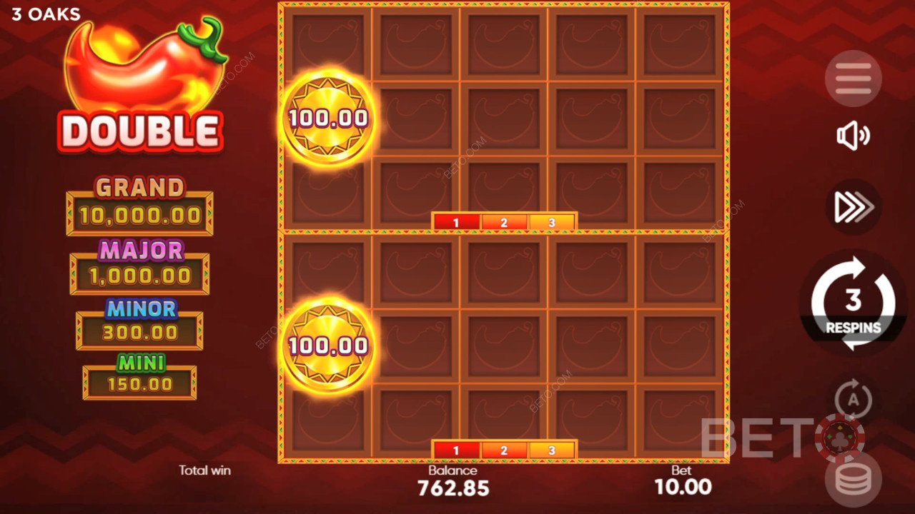 Vyhrajte 1 000x svou sázku ve slotu 3 Hot Chillies!