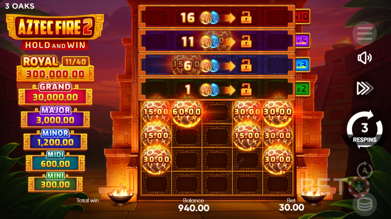 Aztec Fire 2: online automat, který stojí za to roztočit?