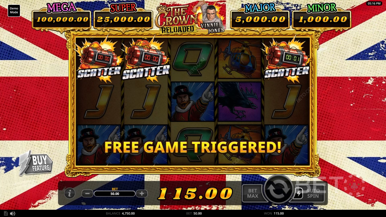 The Crown Reloaded Recenze podle BETO Slots