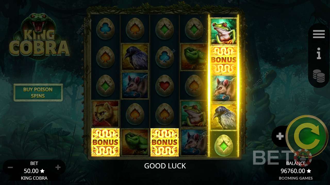 King Cobra Recenze podle BETO Slots