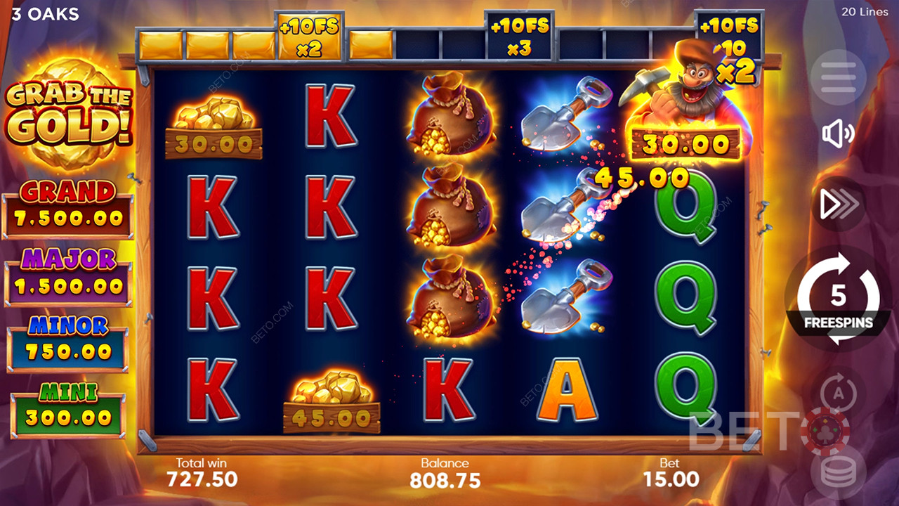 Chyťte zlato! Recenze podle BETO Slots