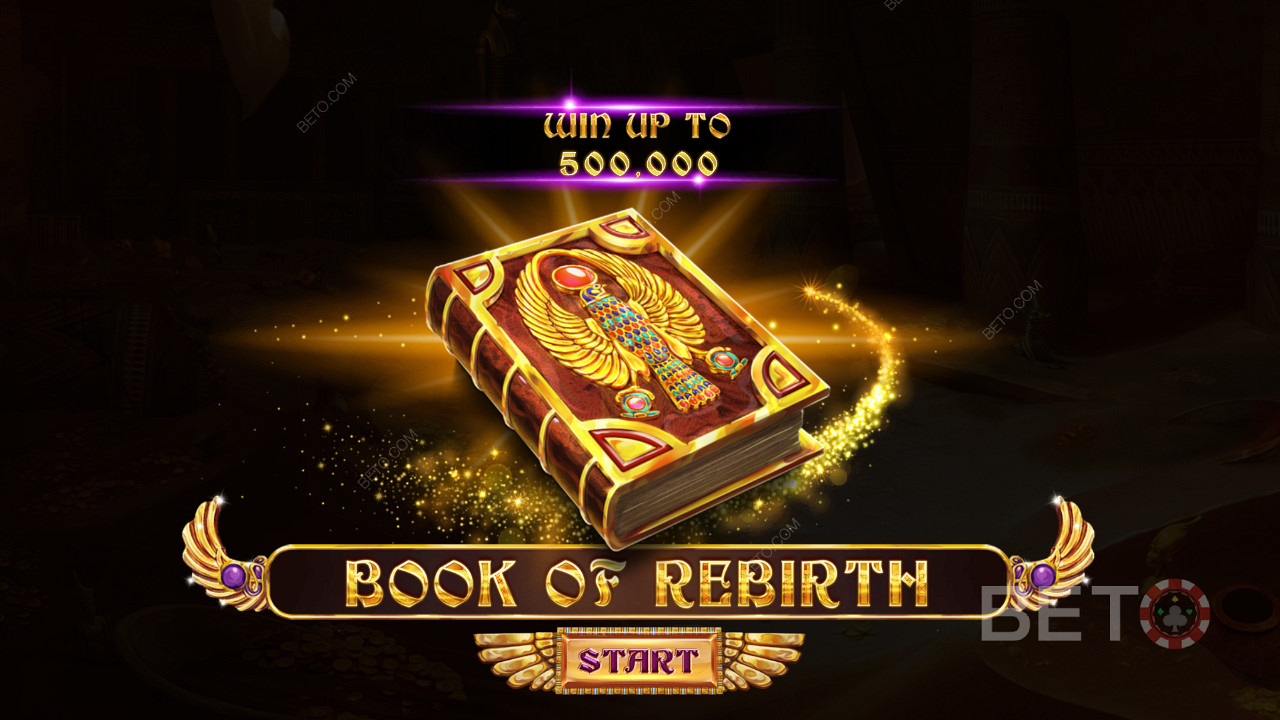 Načítací obrazovka hry Book Of Rebirth