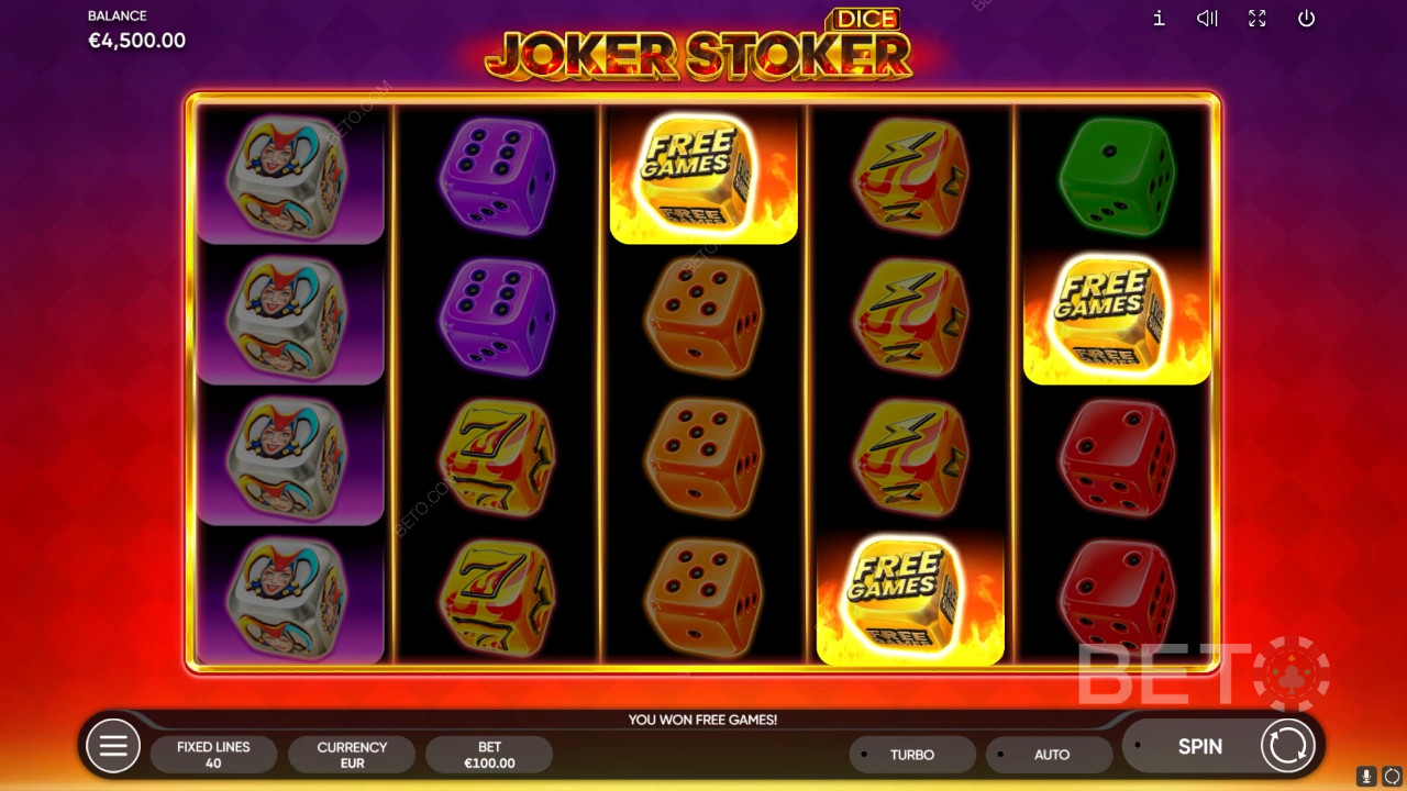 Joker Stoker Dice Hrát Zdarma
