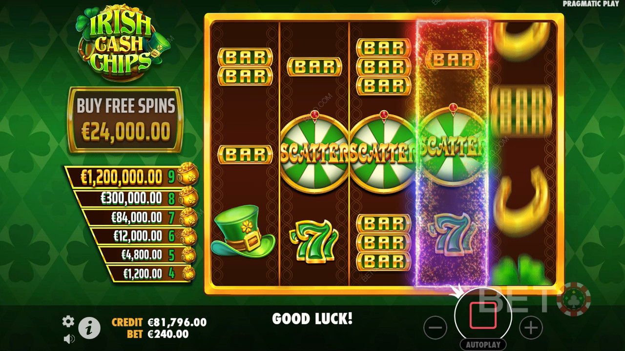 Irish Cash Chips Hrát Zdarma