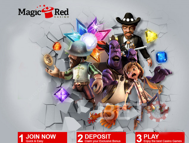 Magic Red Casino - zábavné a zábavné online kasino