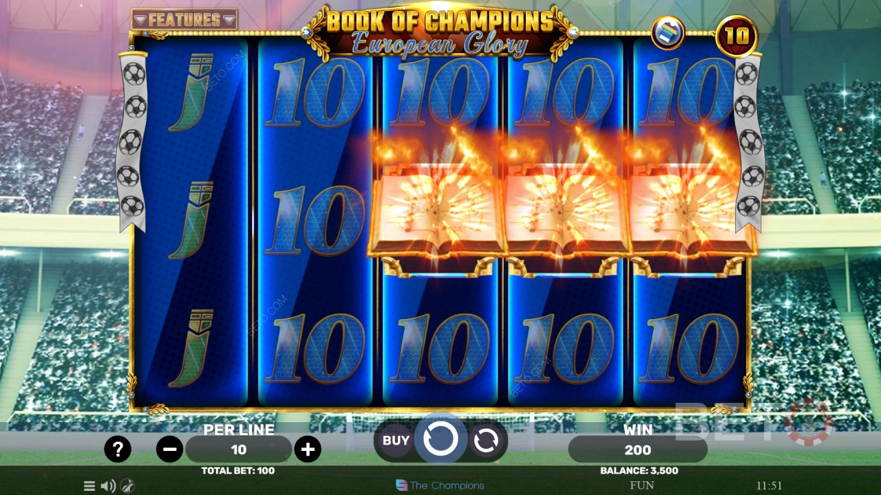 Book of Champions - European Glory Hrát Zdarma