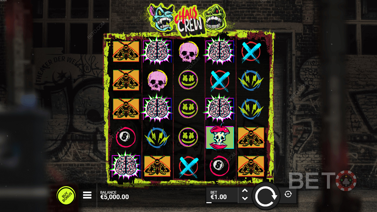 Výherní automat Chaos Crew od společnosti Hacksaw Gaming