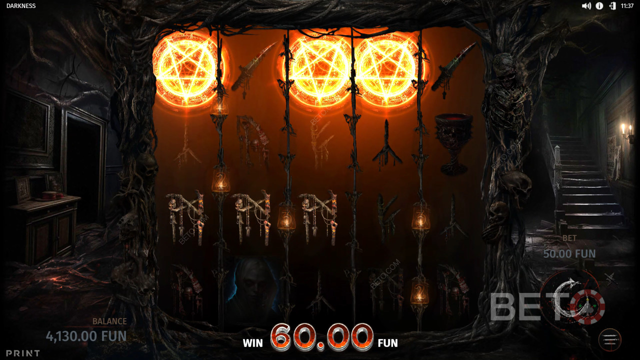 Darkness Recenze podle BETO Slots