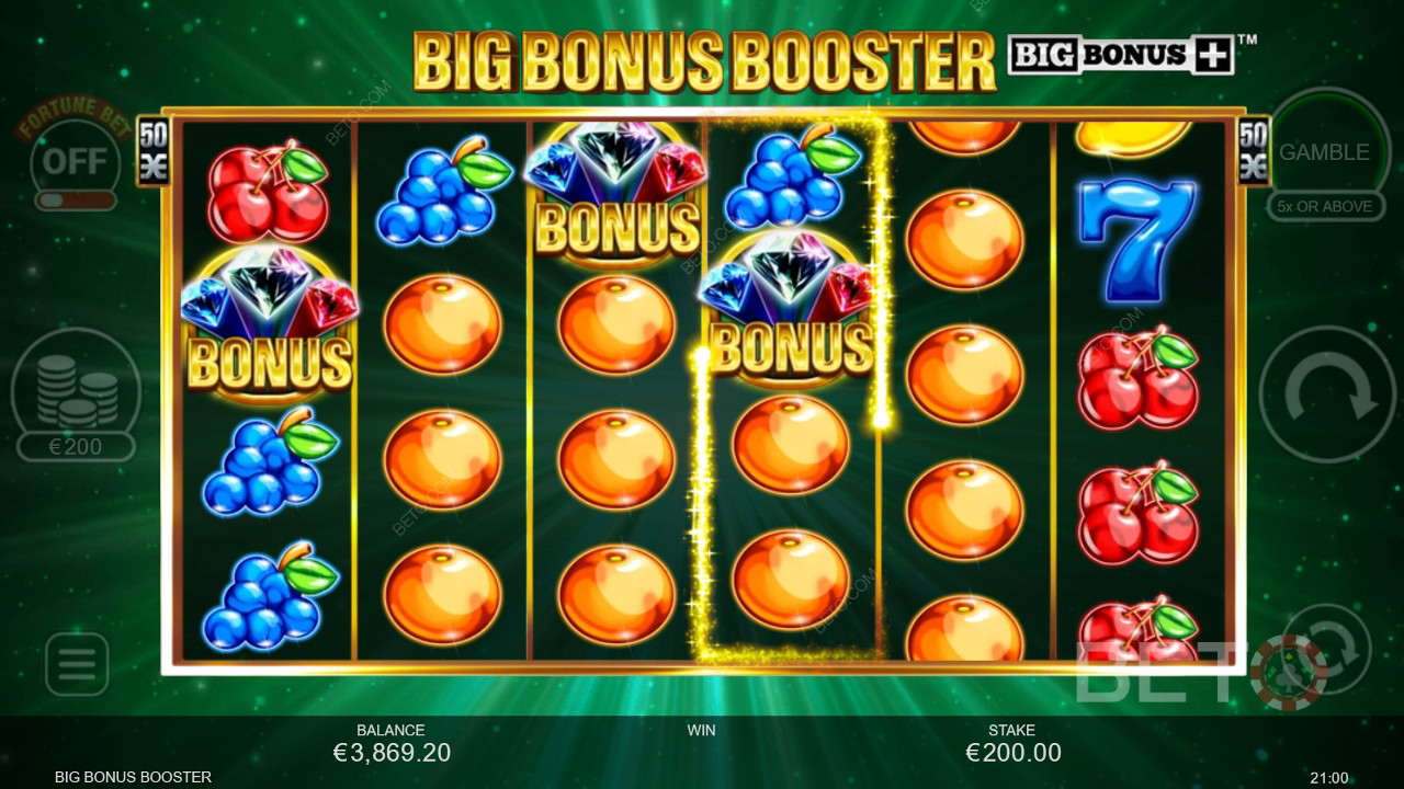 Velký bonus Booster: Slotový automat, který stojí za to roztočit?