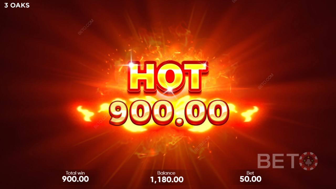 Vyhrajte 500násobek své sázky ve hře Coin Up: Hot Fire Slot Machine!