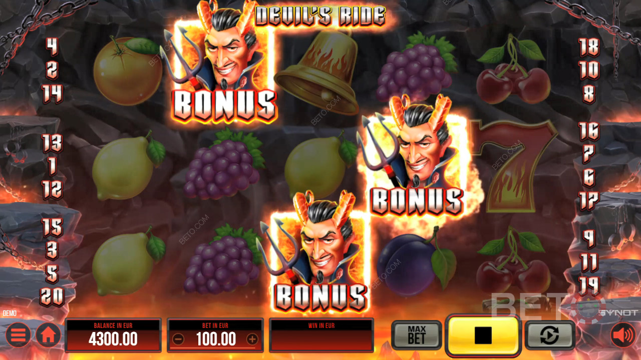 Ďáblova jízda Recenze podle BETO Slots