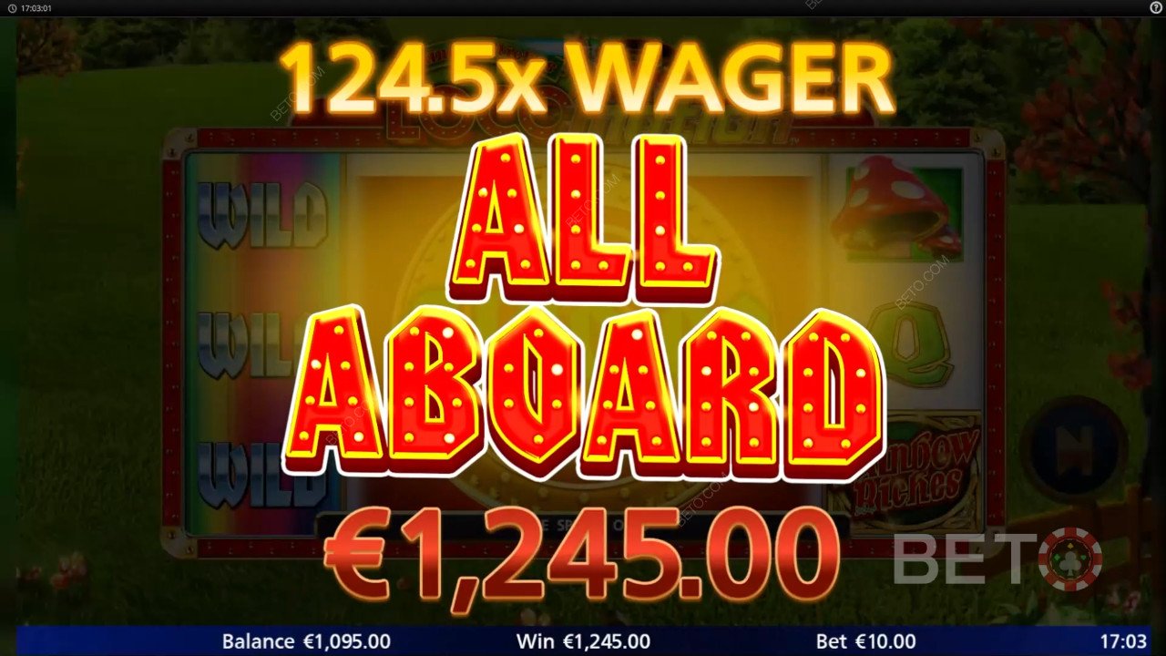 Stojí za to hrát na Rainbow Riches Locomotion Slot?