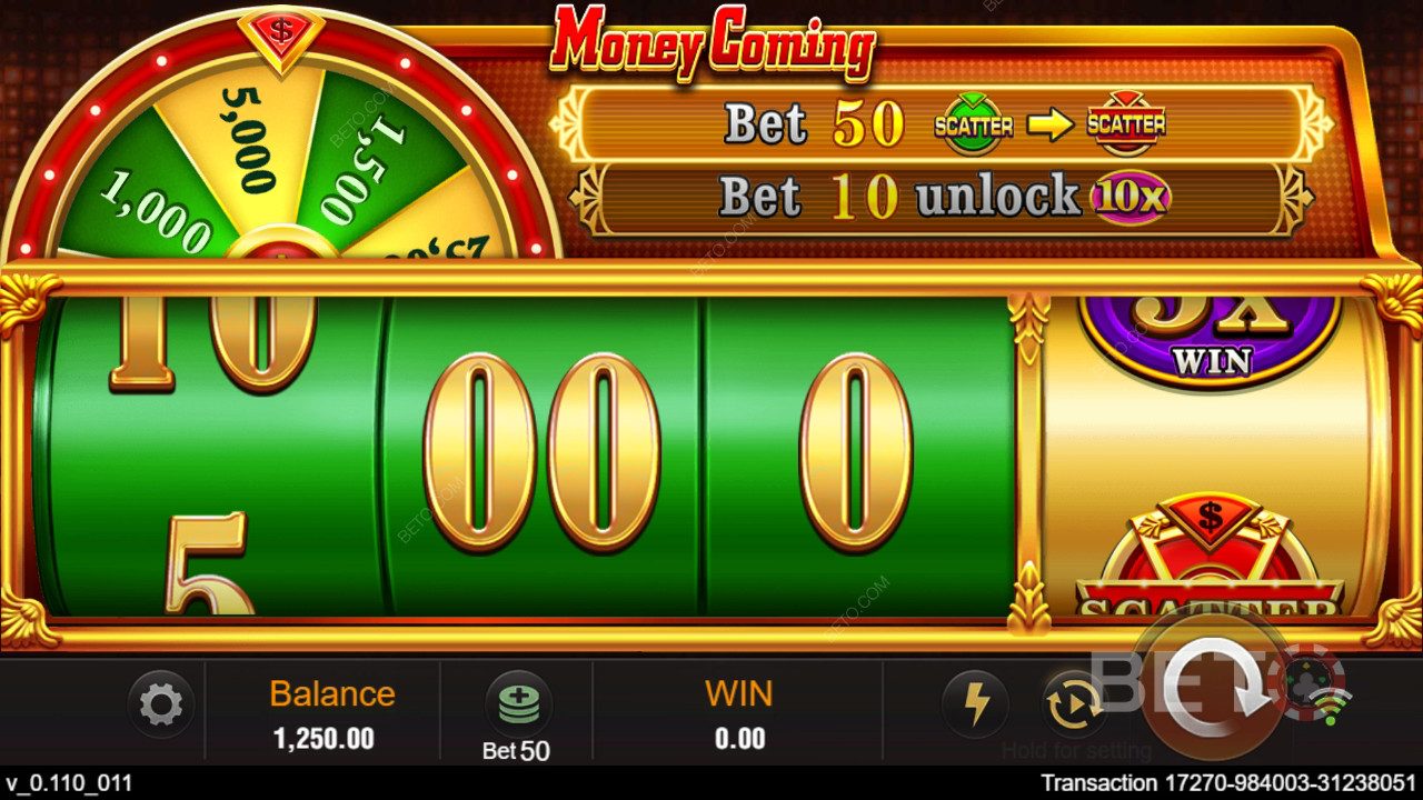 Verdikt pro Money Coming Video Slot