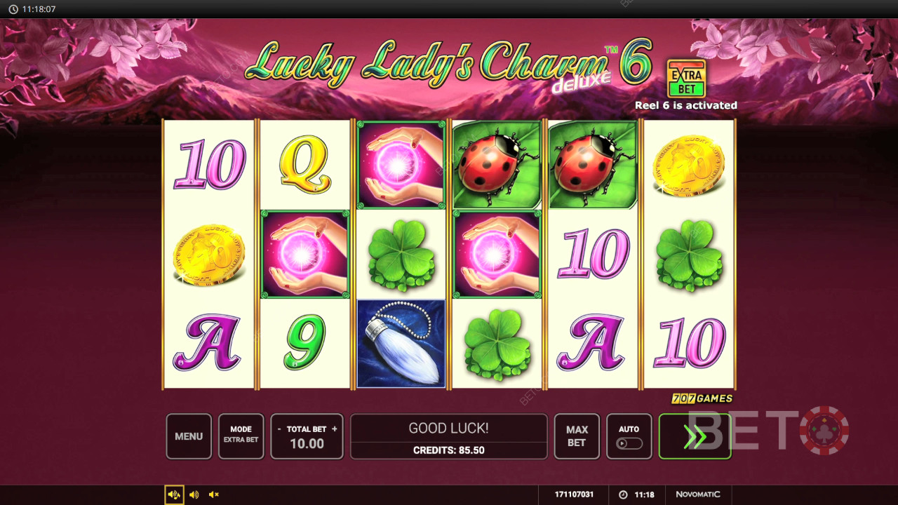 Lucky Lady's Charm deluxe 6 Hrát Zdarma