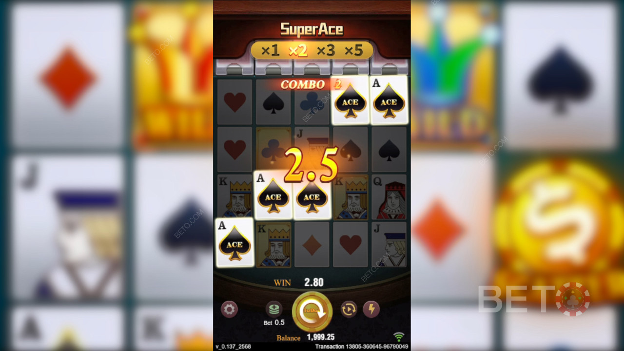 Jak hrát hru Super Ace od TaDa Gaming