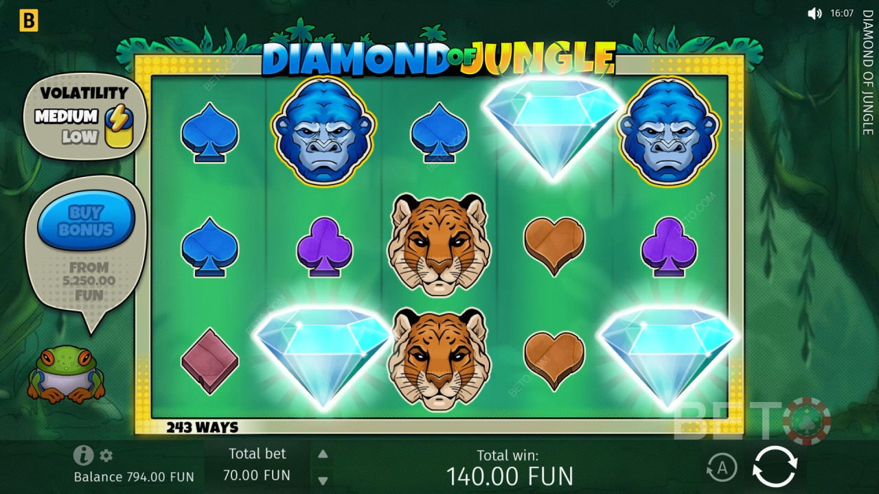 Diamond Of Jungle Hrát Zdarma