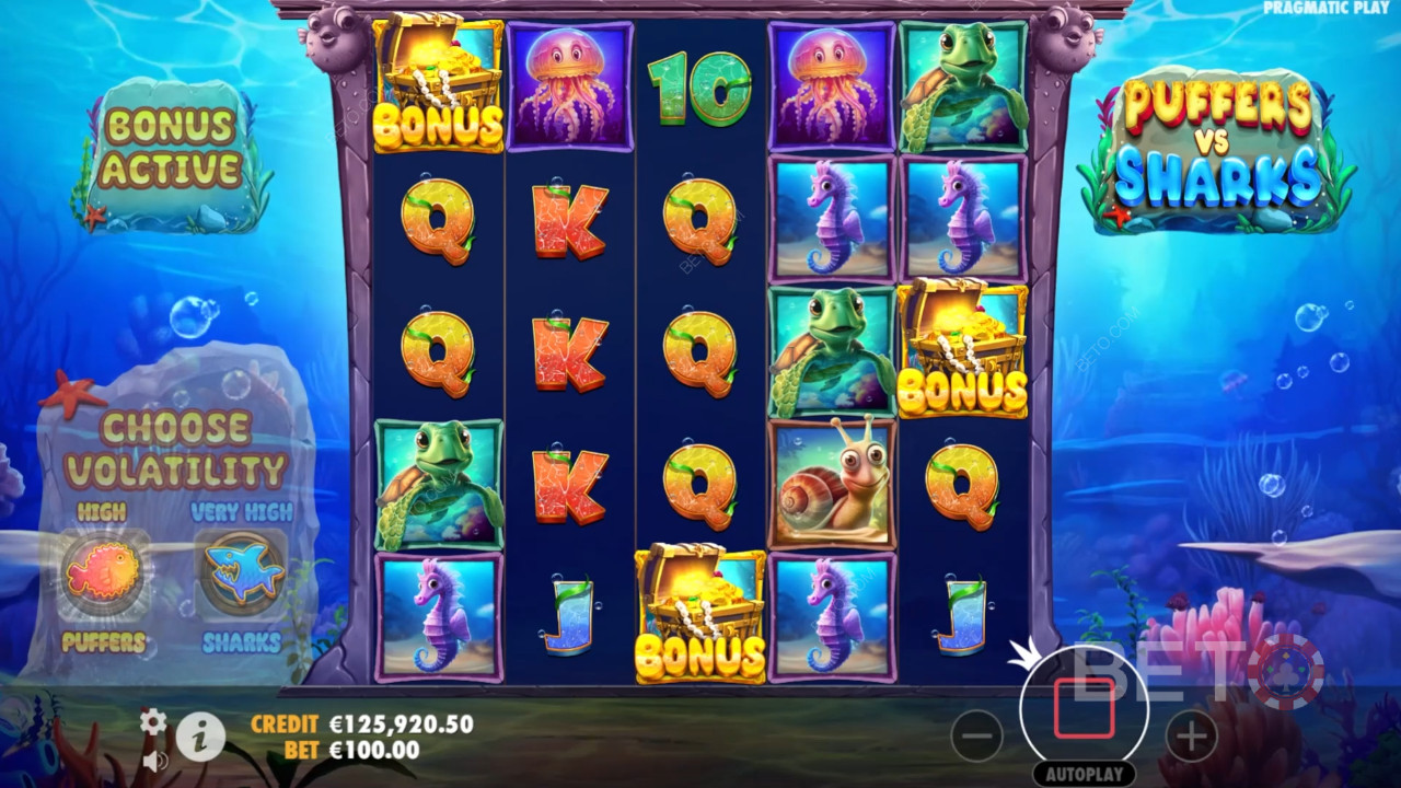 Puffers Vs Sharks Recenze podle BETO Slots