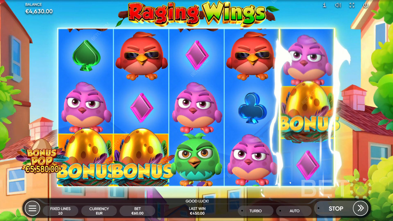 Raging Wings Recenze podle BETO Slots
