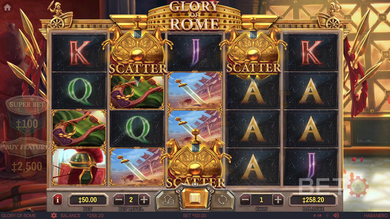 Glory of Rome Recenze podle BETO Slots