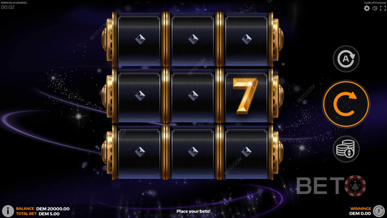 Jak hrát Code of Fortune od společnosti Mancala Gaming